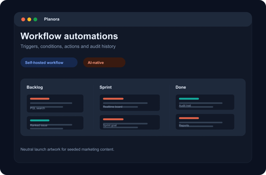 Neutral Planora automation workflow preview