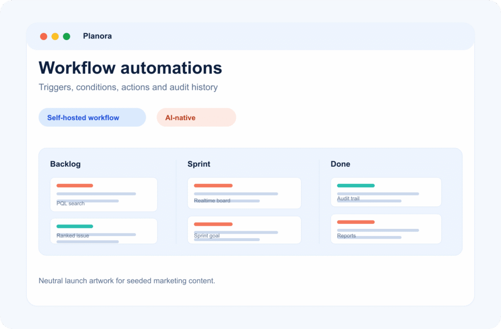 Neutral Planora automation workflow preview