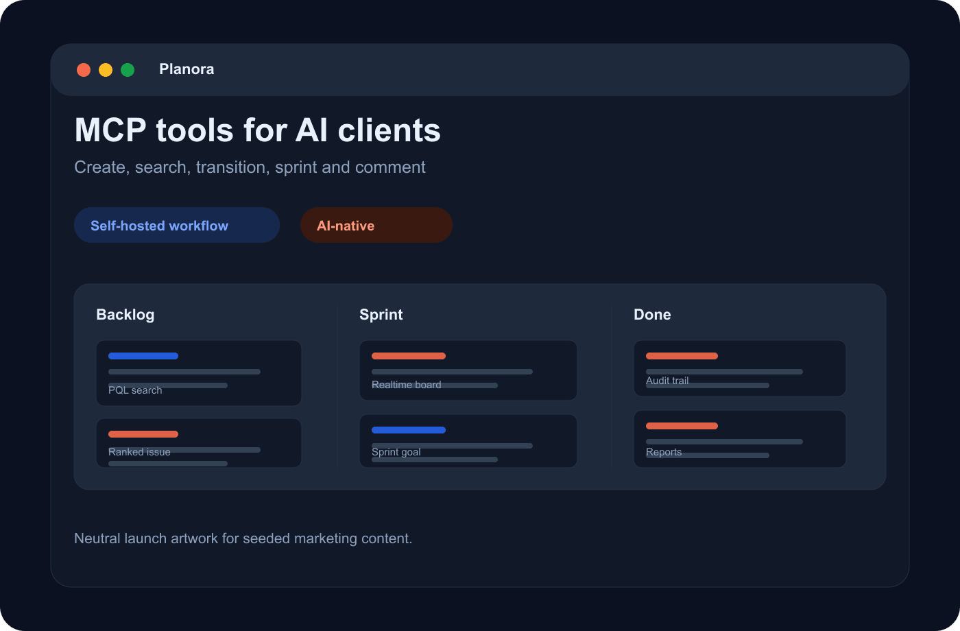 Neutral MCP workflow preview